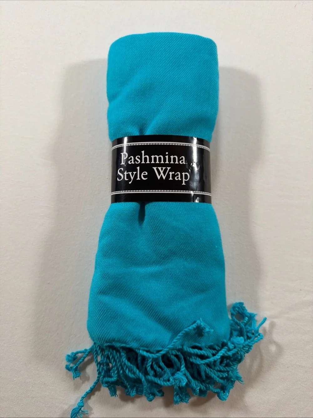 Turquoise Rayon Scarf 21x72